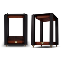 Wharfedale Linton Speaker Stands Mahogany Red (Pair)