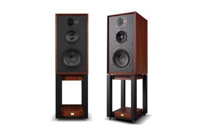 Wharfedale Linton & Stands Package Mahogany