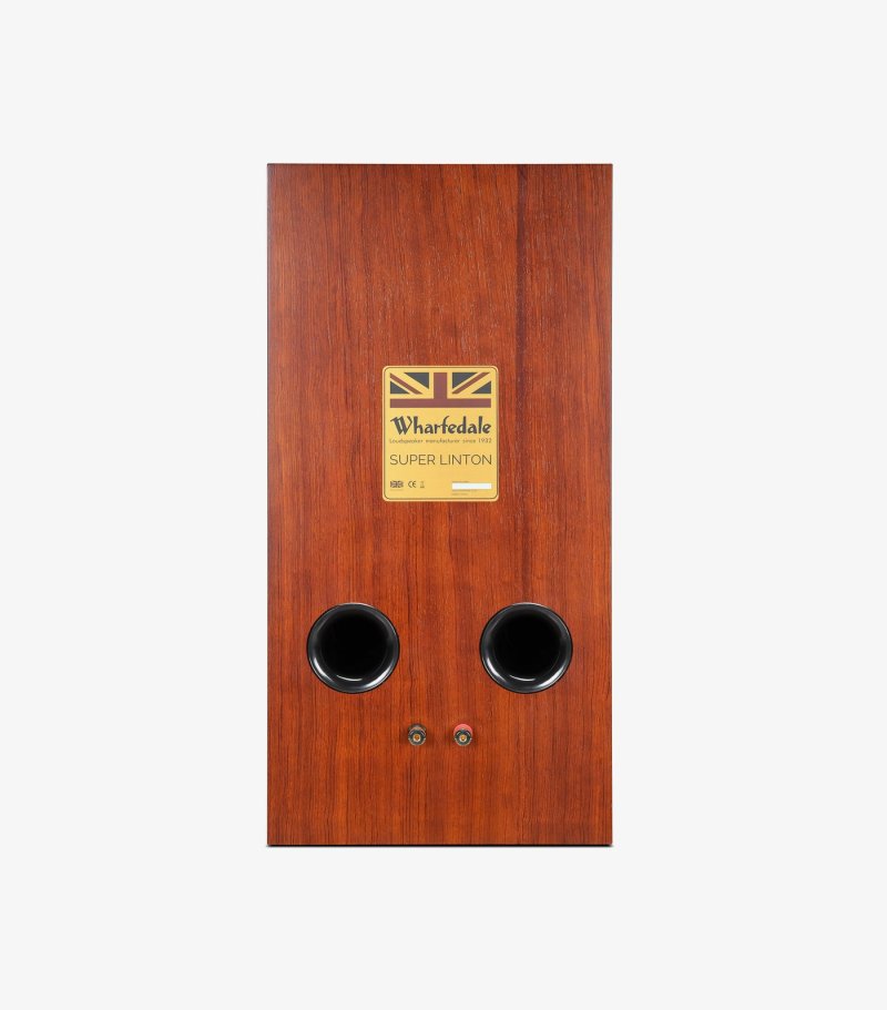 Wharfedale Super Linton Mahogany rear panel