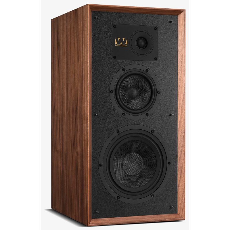 Wharfedale Super Linton Walnut angled detail