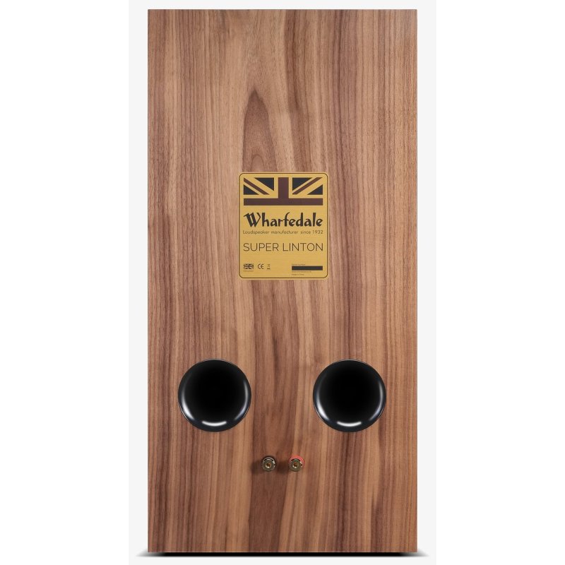 Wharfedale Super Linton Walnut rear panel