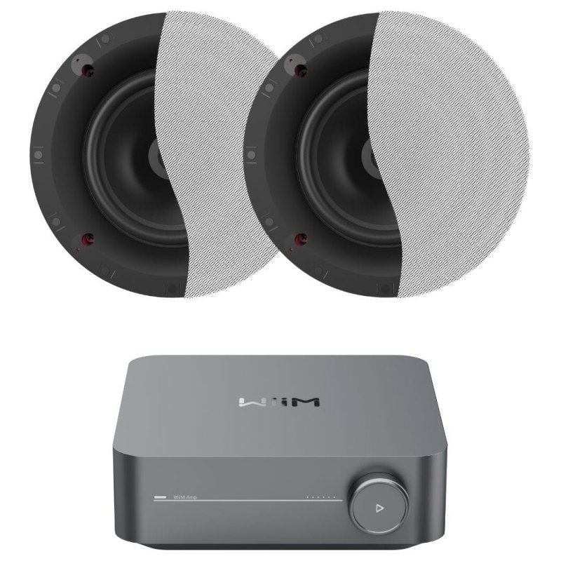 WiiM Amp + Klipsch CS-16 C II Speaker Bundle