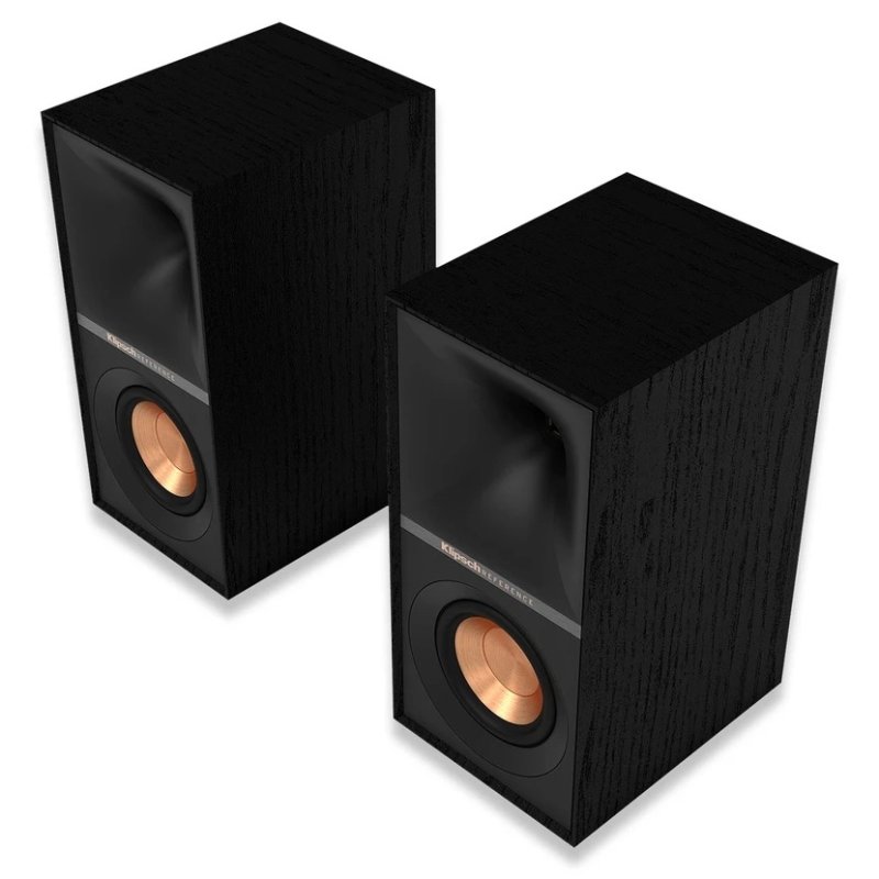Klipsch R-40M Bookshelf Speakers Angled View
