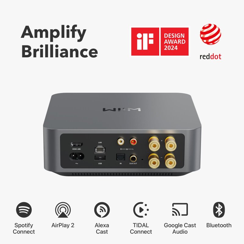 WiiM Amp App and Controls