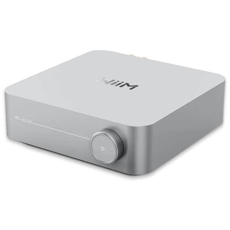 WiiM Amp Streaming Amplifier Silver
