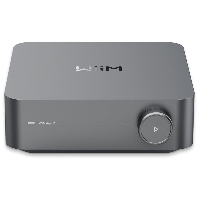 WiiM Amp Pro Streaming Amplifier Space Grey
