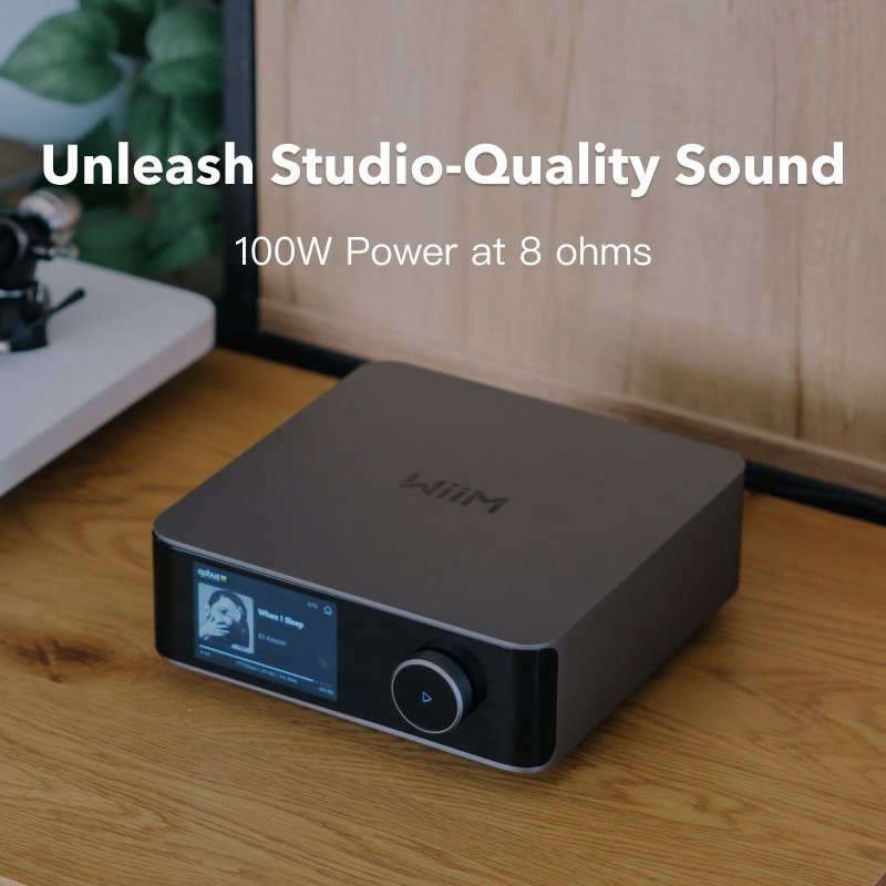 WiiM Amp Ultra audiophile components