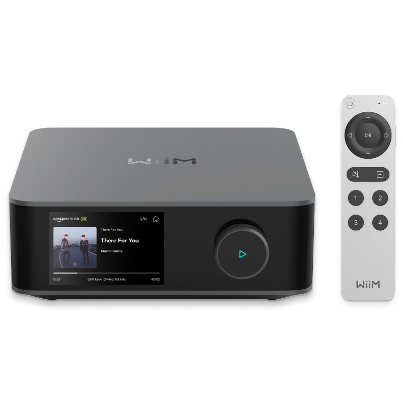 WiiM Amp Ultra Streaming Amplifier Space Grey