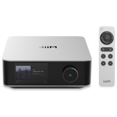 WiiM Amp Ultra Streaming Amplifier Silver