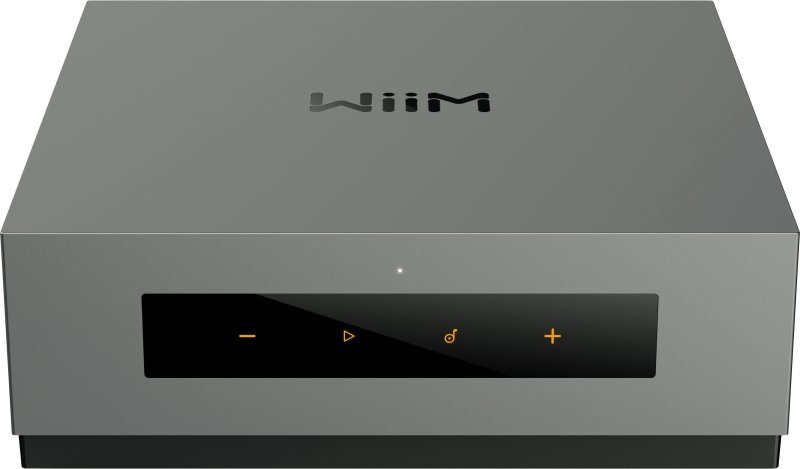 WiiM CI MOD A80 Custom Install Streaming Amplifier front straight
