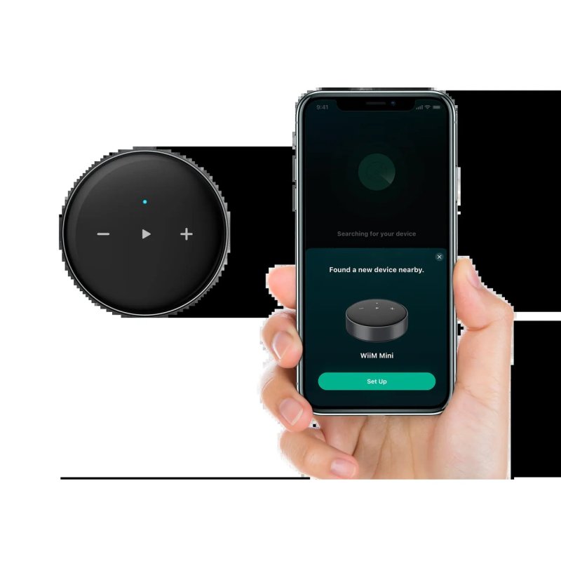 WiiM Mini Audio Streamer — app setup