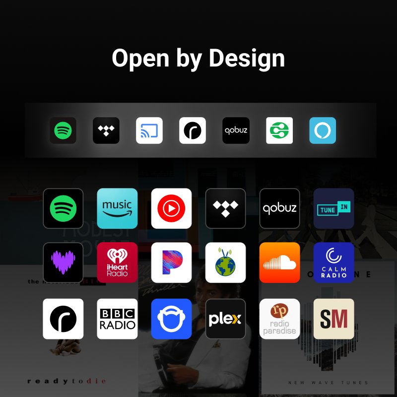 WiiM Sound Lite supported streaming services