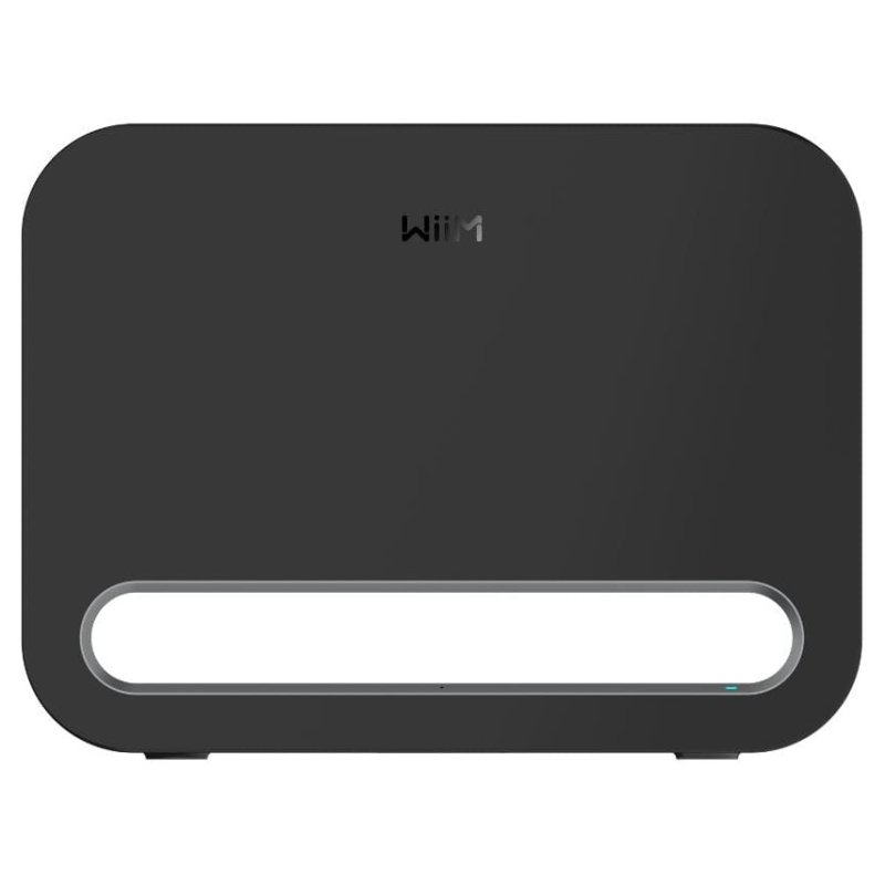 WiiM Sub Pro Wireless Subwoofer Black front view