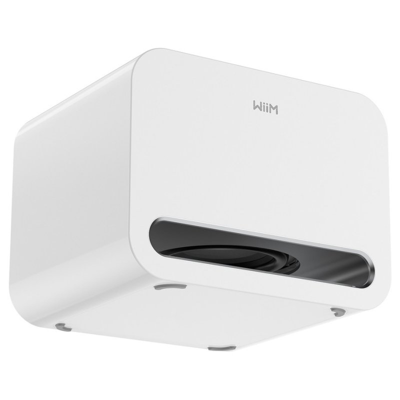 WiiM Sub Pro Wireless Subwoofer White front view