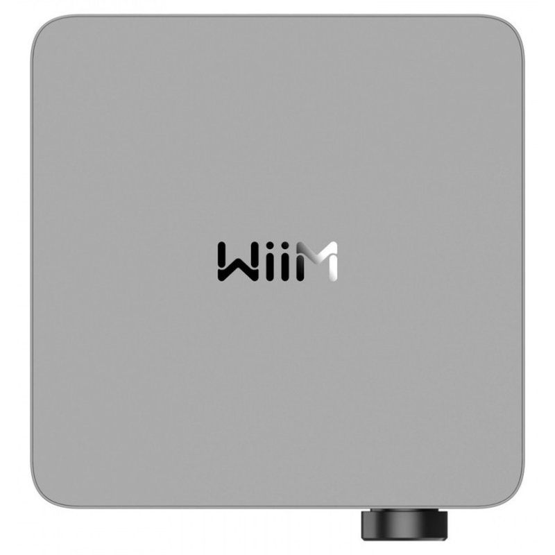WiiM Ultra Streaming DAC Silver — top view