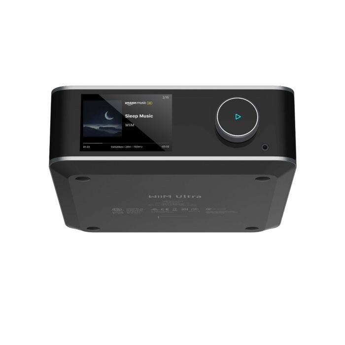 WiiM Ultra Streaming DAC — overhead view