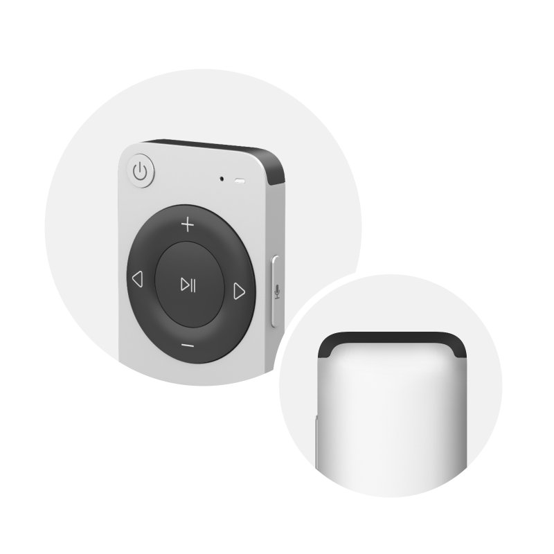 WiiM Voice Remote 2 - Top Detail View