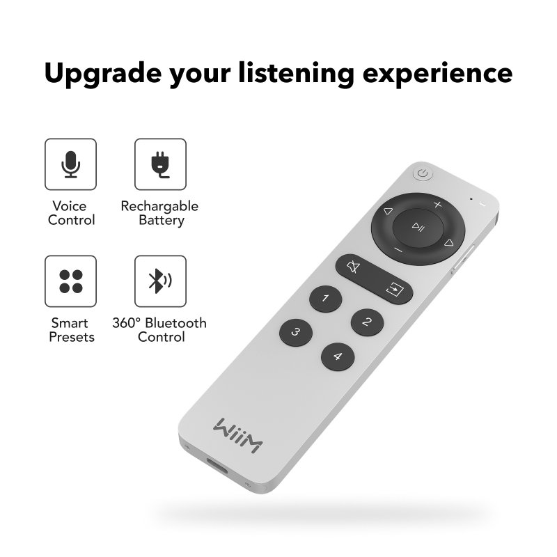 WiiM Voice Remote 2 - Key Features