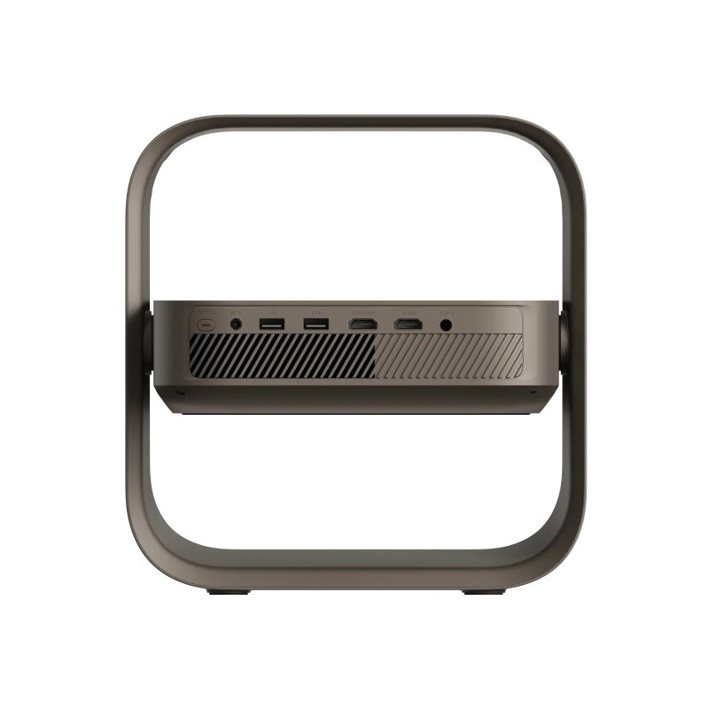 XGIMI Elfin Flip 4K rear connections with two HDMI, two USB and audio output