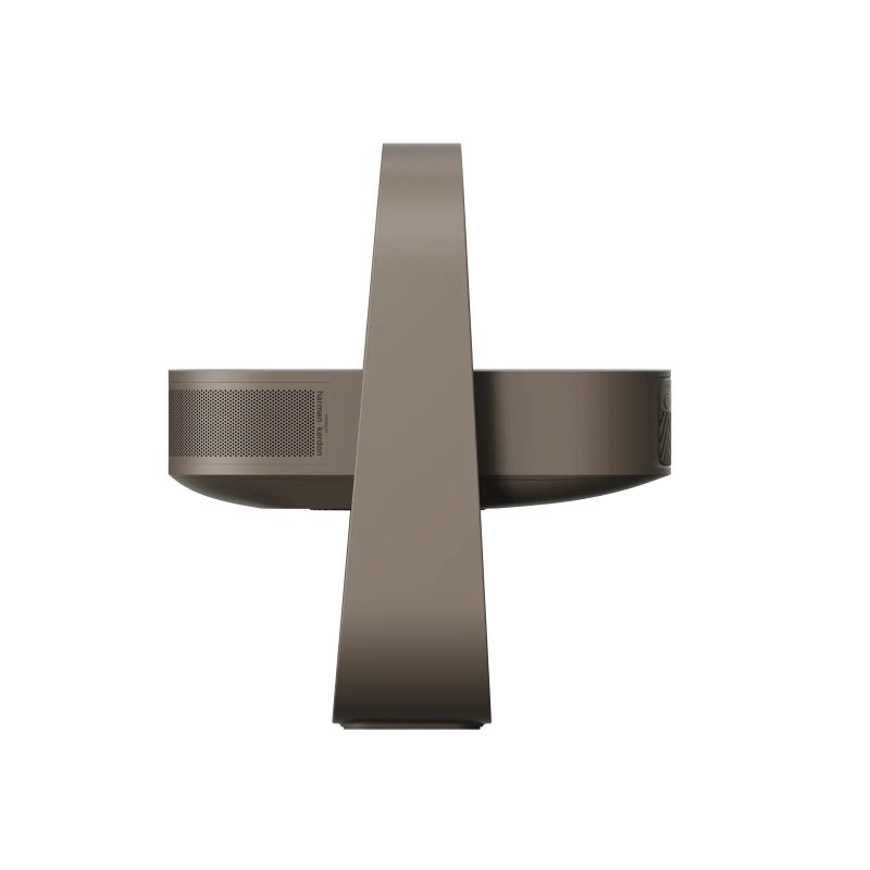 XGIMI Elfin Flip 4K side view showing Harman Kardon speaker grille