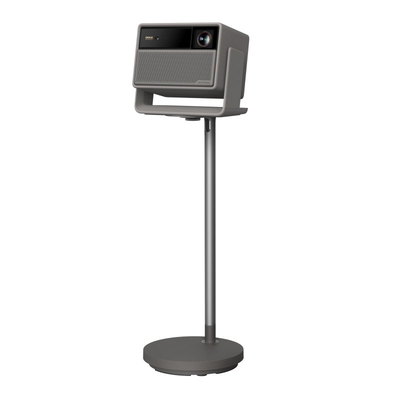 XGIMI Floor Stand Ultra with an XGIMI HORIZON 20 Max projector mounted