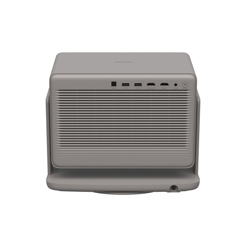 XGIMI Horizon 20 Pro rear panel with HDMI, USB, optical and audio connections