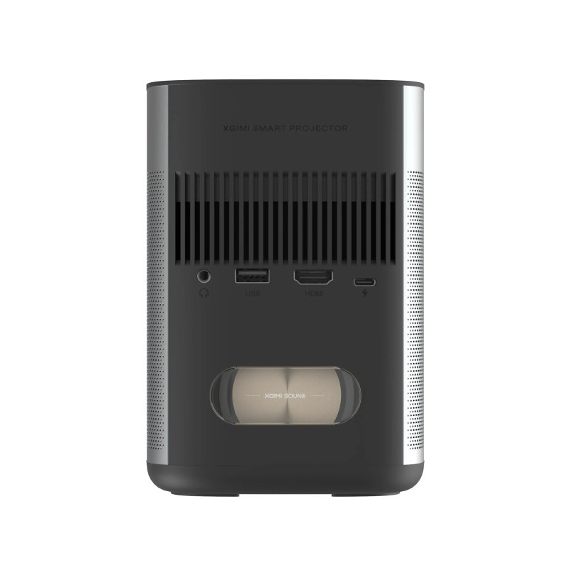 XGIMI MoGo 2 Pro (New) Rear Panel with HDMI, USB and USB-C Ports