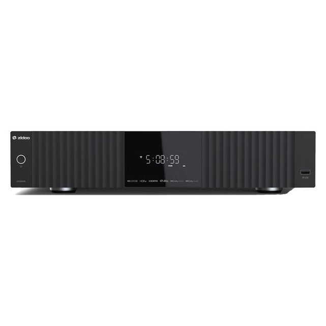 Zidoo UHD8000 front panel