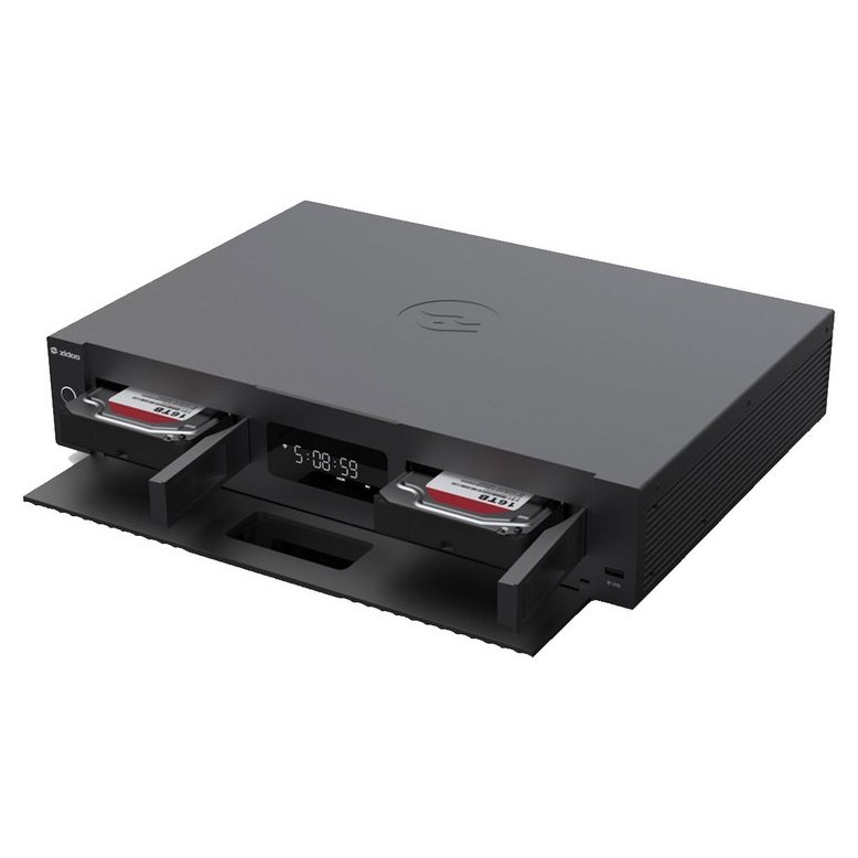 Zidoo UHD8000 dual HDD bays