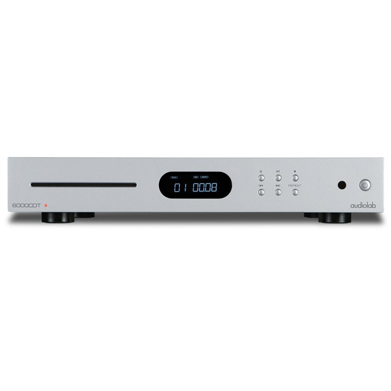 Audiolab 6000CDT CD Transport Silver — front view