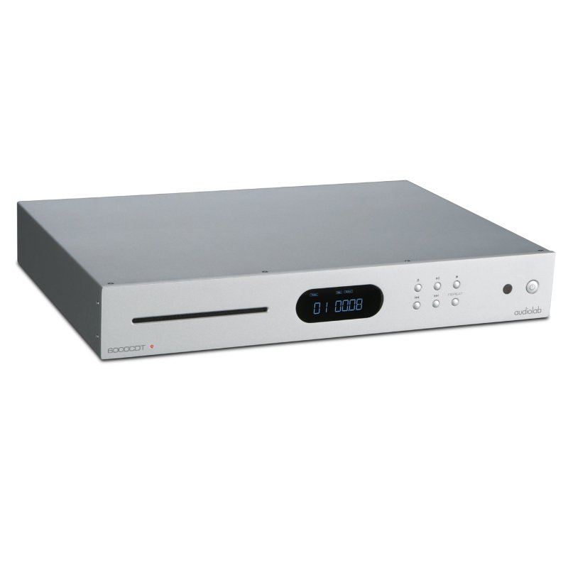 Audiolab 6000CDT CD Transport Silver — hero view (left)