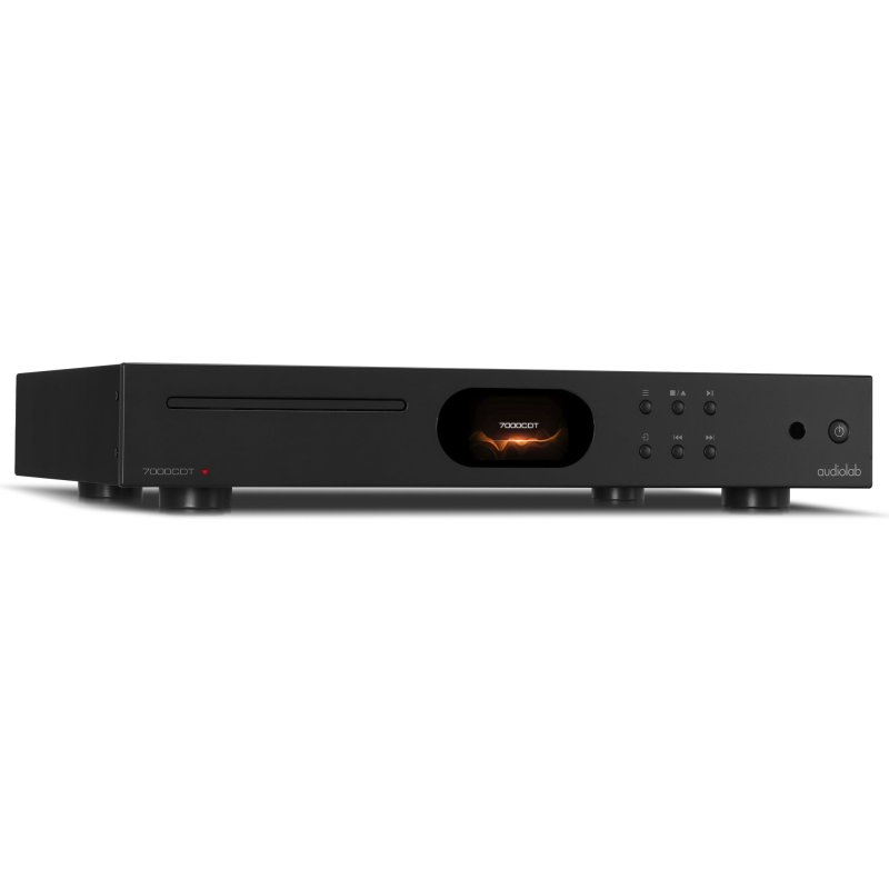 Audiolab 7000CDT CD Transport Black - angle view