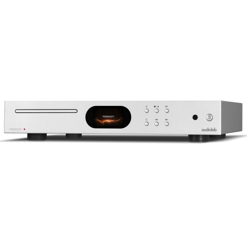 Audiolab 7000CDT CD Transport Silver — hero view (left)