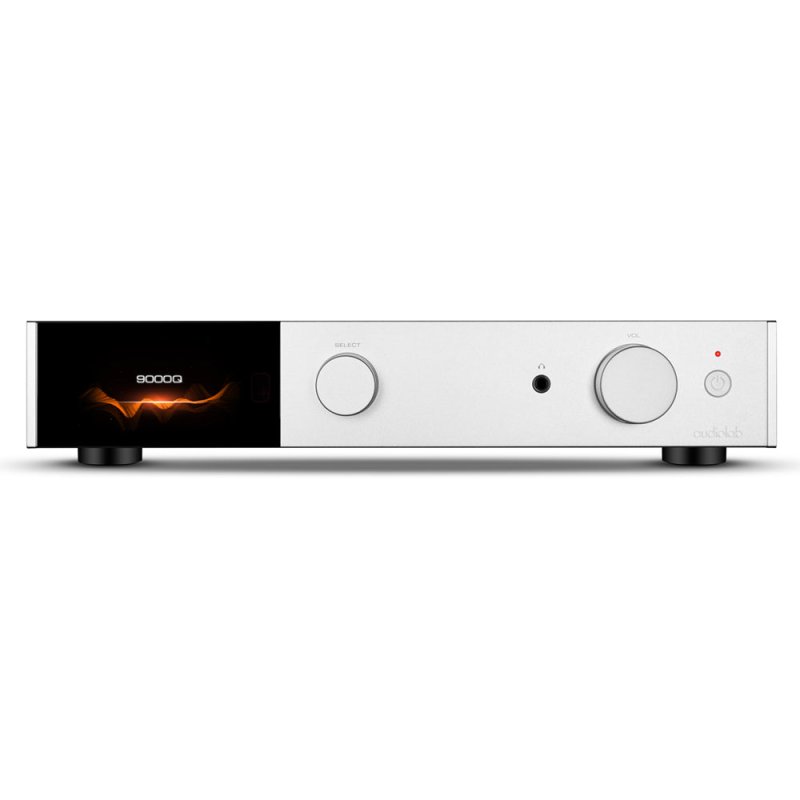 Audiolab 9000Q Pre-amplifier Silver front view
