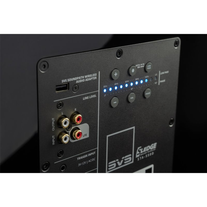 SVS PC-2000 Pro Subwoofer - Amplifier Panel Close-Up