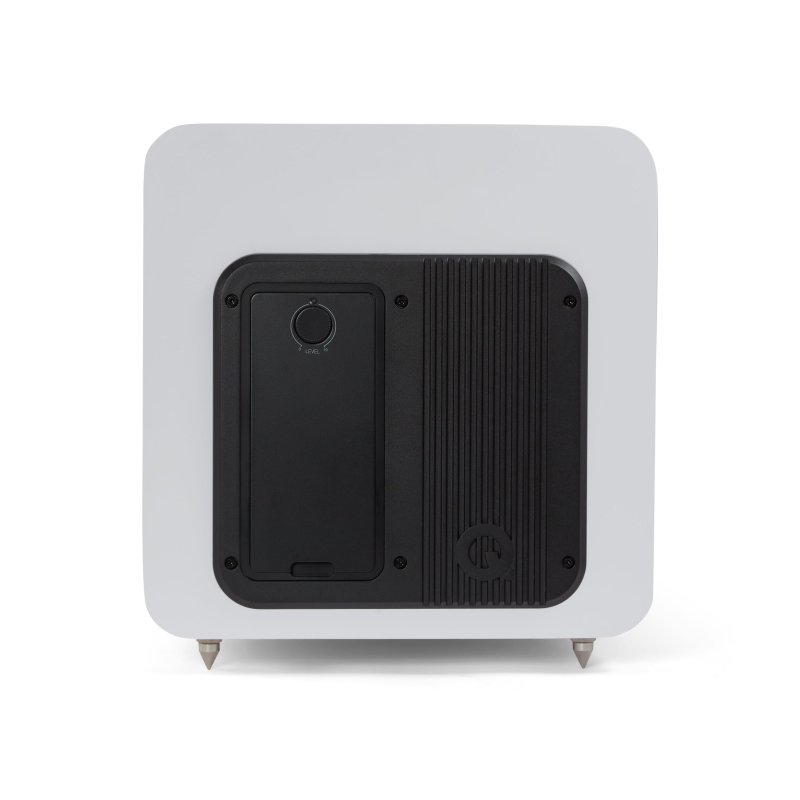 Q Acoustics Q SUB 100 Subwoofer Satin White — rear panel