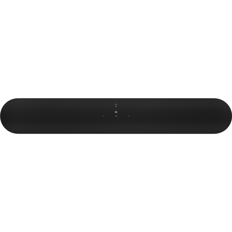Sonos Beam (Gen 2) Soundbar (Black) — top view