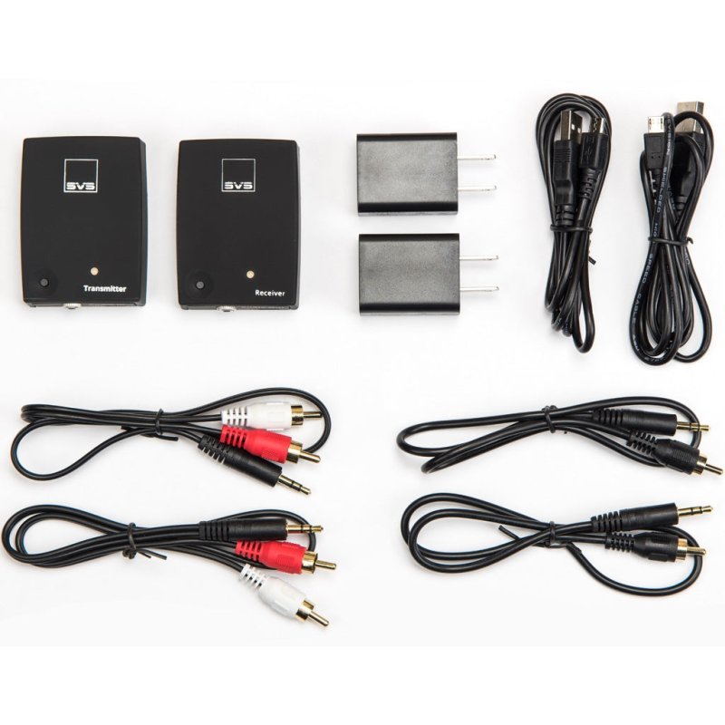 SVS SoundPath Wireless Audio Adapter - Box Contents